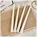 Candele Affusolate Eleganti - Set Di 4, Candele Decorative Da 25 Cm White - Foto miniatura 2