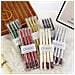 Candele Affusolate Eleganti - Set Di 4, Candele Decorative Da 25 Cm White - Foto miniatura 3