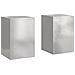 Supporti per Piante da Esterno Pilastro 2 pcs 24x24x35 cm Acciaio Inossidabile - Foto miniatura 1