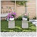 Supporti per Piante da Esterno Pilastro 2 pcs 24x24x35 cm Acciaio Inossidabile - Foto miniatura 4