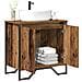 Mobile Lavabo Vecchio Legno 60x35x60 cm Legno ingegnerizzato - Foto miniatura 3