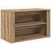Scarpiera rovere artigianale 75 x 35 x 45 cm Legno multistrato - Foto miniatura 1
