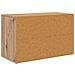 Scarpiera rovere artigianale 75 x 35 x 45 cm Legno multistrato - Foto miniatura 7