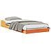 Struttura del letto Marrone cerato 90 x 220 cm Pino massello - Foto miniatura 3
