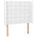 Giroletto Molle con Materasso e LED Bianco 80x200 cm Similpelle - Foto miniatura 7