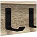 Appendiabiti a muro rovere sonoma 60 x 10.5 x 10.5 cm - Foto miniatura 8