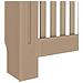 Copertura per radiatori 2 pcs Marrone 152 x 19 x 81.5 cm - Foto miniatura 8