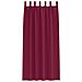 Tende con tende 2 pcs Rosso vino 225x140cm Poliestere - Foto miniatura 4