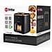 FRITTA fat-free fryer capacity 5.0 l adjustable temp. clock 1500 W Singolo 5 L Indipendente Friggitrice ad aria calda Nero - Foto miniatura 7