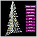 Albero di Natale con 240 LED Multicolore 180 cm Acrilico - Foto miniatura 7