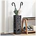 Supporto per Ombrellone Nero 15.5 x 15.5 x 49 cm Metallo - Foto miniatura 2