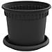 Vasi per Piante 24 pcs Nero Ø 15 x 12 cm Plastica - Foto miniatura 5