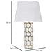 Lampada Da Tavolo Vkh109-bianco-ceramica-34,5x34,5x56 Cm - Foto miniatura 6