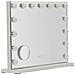 Specchio Da Tavolo Vkh1055-bianco-vetro-55x14x43 Cm - Foto miniatura 1