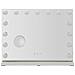 Specchio Da Tavolo Vkh1055-bianco-vetro-55x14x43 Cm - Foto miniatura 2