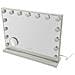 Specchio Da Tavolo Vkh1055-bianco-vetro-55x14x43 Cm - Foto miniatura 7