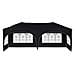 Tenda per feste a pop-up 575 x 288 x 245 cm Antracite - Foto miniatura 5