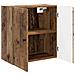 Mobiletto a muro Legno antico 59 x 31 x 60 cm - Foto miniatura 2