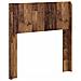Testiera Letto Legno antico PB - Foto miniatura 1