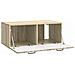 Mobile Porta TV da Muro Rovere Sonoma 78,5 x 41 x 30 cm - Foto miniatura 3