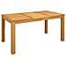 Tavolo da pranzo 150 x 85 x 75 cm Legno di Quercia Massello - Foto miniatura 1