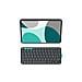 Flip Folio QWERTY Nordic Bluetooth Grafite - Foto miniatura 2