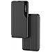 Eco Leather View Case, Elegante Custodia Con Flap E Funzione Supporto, Per Samsung Galaxy A73, Di Colore Blu. - Foto miniatura 3