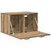 Armadietto a muro 60 x 36,5 x 35 cm Legno ingegnerizzato - Foto miniatura 3