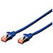 Cavo Rete S-Ftp Cat. 6 Doppia Schermatura Ls0H Colore Blu Mt. 5 - Foto miniatura 2