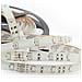 Striscia a LED Strip con 300 LED a 12V 18 W 5 MT Luce Calda 3000K - Foto miniatura 2
