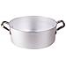 Casseruola Bassa Con Maniglie Inox 2mm - Diametro Cm 40 - Altezza Cm 14-capacità Lt 16,5 - Foto miniatura 1