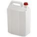 Tanica In Plastica Per Alimenti E Trasporto Liquidi Da 3 Litri - Bianco Neutro - Foto miniatura 1