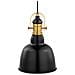 Lampada A Sospensione Gilwell Nero E Bronzo 49693 - Foto miniatura 2