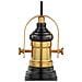 Lampada A Sospensione Gilwell Nero E Bronzo 49693 - Foto miniatura 3