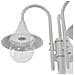 Lampione Da Giardino E27 220 Cm In Alluminio 3 Lampade Bianco - Foto miniatura 4