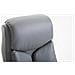 Sedia Ufficio Vaud XL in Similpelle I Poltrona Ergonomica Girevole con Alto Schienale E Braccioli I Poltrona Studio Portata Max 140 kg Grigio - Foto miniatura 5