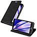 Custodia Compatibile Con Lg G3 Stylus In Nero Di Notte - Coperchio Protettiva Con Chiusura Magnetica, Funzione Stand E Tasca Per Le Carte - Foto miniatura 1