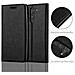 Custodia Compatibile Con Lg G3 Stylus In Nero Di Notte - Coperchio Protettiva Con Chiusura Magnetica, Funzione Stand E Tasca Per Le Carte - Foto miniatura 9
