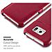 Custodia Compatibile Con Samsung Galaxy S6 In Rosso Passione - Coperchio Protettivo Senza Chiusura Magnetica Con Funzione Stand E Supporto Per Gli Angoli - Foto miniatura 7