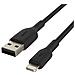 Cavo Ricarica per Iphone CAA001bt1MBK a USB Tipo A da 1 Metro Colore Nero - Foto miniatura 4