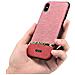 Pelle Iphone X / Xs Hull Pu Impiombato Brilliant Red - Foto miniatura 3