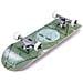 Geo Skull 8.00"" Complete Skateboard Green - Foto miniatura 2