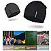 9 Multifunzionali Leggeri Berretti Cappelli Sole Protezione Esecuzione Cappelli Calotta Fodera Del Casco Del Sonno Per Gli Uomini Le Donne (nero)  - Foto miniatura 4
