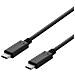 Cavo Usb 2.0, Tipo C - Tipo C, 3 M, Nero - Foto miniatura 3