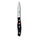 Coltello da Spelucchino in Acciaio Lunghezza 10 cm Colore Nero e Argento - Linea Twin Pollux - Foto miniatura 1