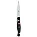 Coltello da Spelucchino in Acciaio Lunghezza 10 cm Colore Nero e Argento - Linea Twin Pollux - Foto miniatura 3