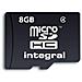 8GB microSD + SD Adapter, MicroSDHC, 0 - 60 °C, Nero, 2.7 - 3.6 - Foto miniatura 1
