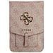 Pochette Per Smartphone, Tracolla Portatessere Stampa Guess 4 G E Logo, Rosa - Foto miniatura 4