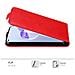 Custodia Compatibile Con Oneplus 9rt 5g In Rosso Mela - Coperchio Protettivo In Design Flip Con Chiusura Magnetica - Foto miniatura 4