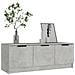 Mobile Porta Tv Grigio Cemento 102x35x36,5 Cm Legno Multistrato - Foto miniatura 6